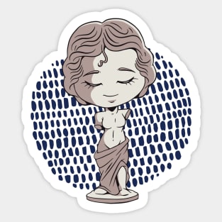 Chibi Style Venus de Milo Sticker